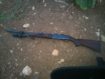 Rifle Remington 7400 con mira y monturas Appel