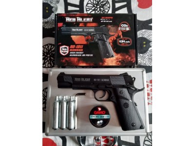 Colt 1911 Red Alert BLOWBACK 131m/s CO2