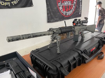 Réplica de airsoft Selecto SR25 G&G