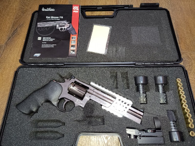 Dan Wesson 715 6" Steel Grey (4.5mm)