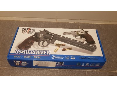 Revolver G7 va con capsulas de gas