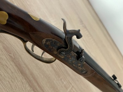 Rifle avancarga Pensilvania ardesa.45