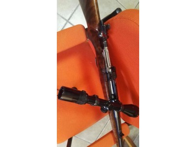 Rifle de cerrojo Brno con mira Bausch & Lomb 3-9*40