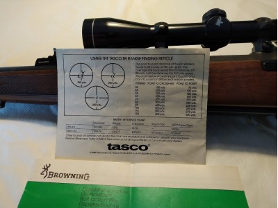 Rifle Browning A-BOLT cal 300 WM