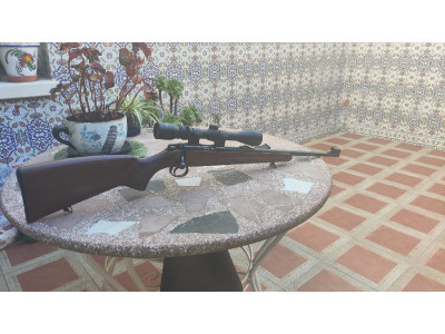 Rifle cal. 17 HMR CZ455 en perfecto estado