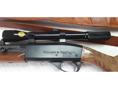 Rifle Remintong Speedmaster calibre 22 con visor