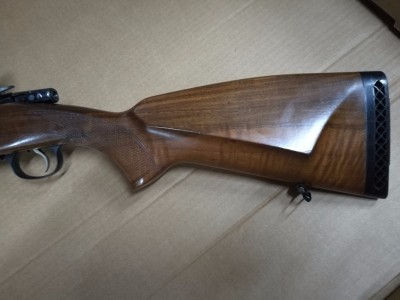 Rifle de cerrojo Ceska CZ500 con monturas Warne desmontables