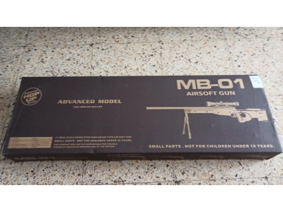 Rifle de francotirador L96 Well de airsoft 