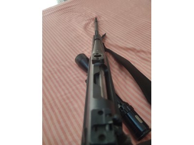 Rifle Haenel 7x64 con monturas completas apel y visor