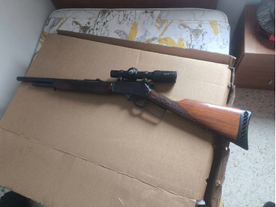 Rifle Marlin 444 con visor