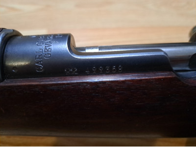Rifle mauser sueco carl gustaf