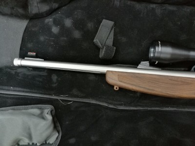 Rifle monotiro Bergara Scout inoxidable con visor Bushnell XLT