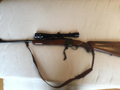 Rifle monotiro Ruger N° 270w