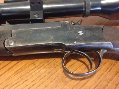 Rifle Monotiro Williams and Powell + visor Weaver