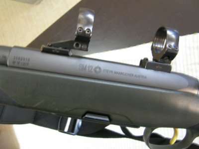 Rifle Steir Manlincher SM12 7mm rem mag