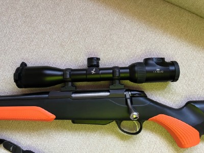 Rifle tikka visor swaroski