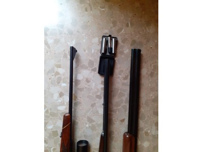 Rifles y escopetas como nuevas