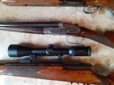 Rifles y escopetas como nuevas