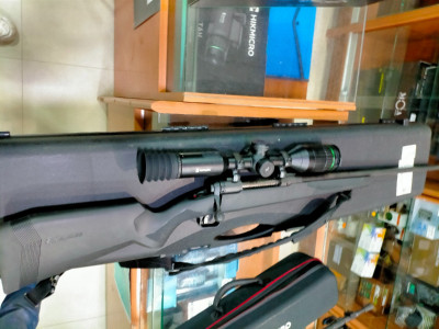 Savage 110 con visor Hikmicro alpex a 50
