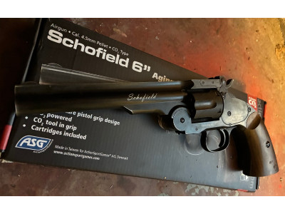Schofield asg revolver