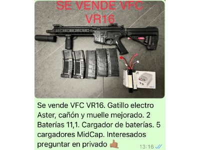 Vega Force (VFC) VR16