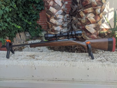 Rifle Remington Seven con Culata de Madera
