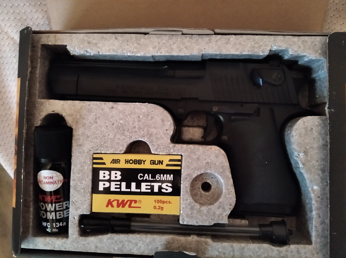 Desert Eagle KWC de Gas