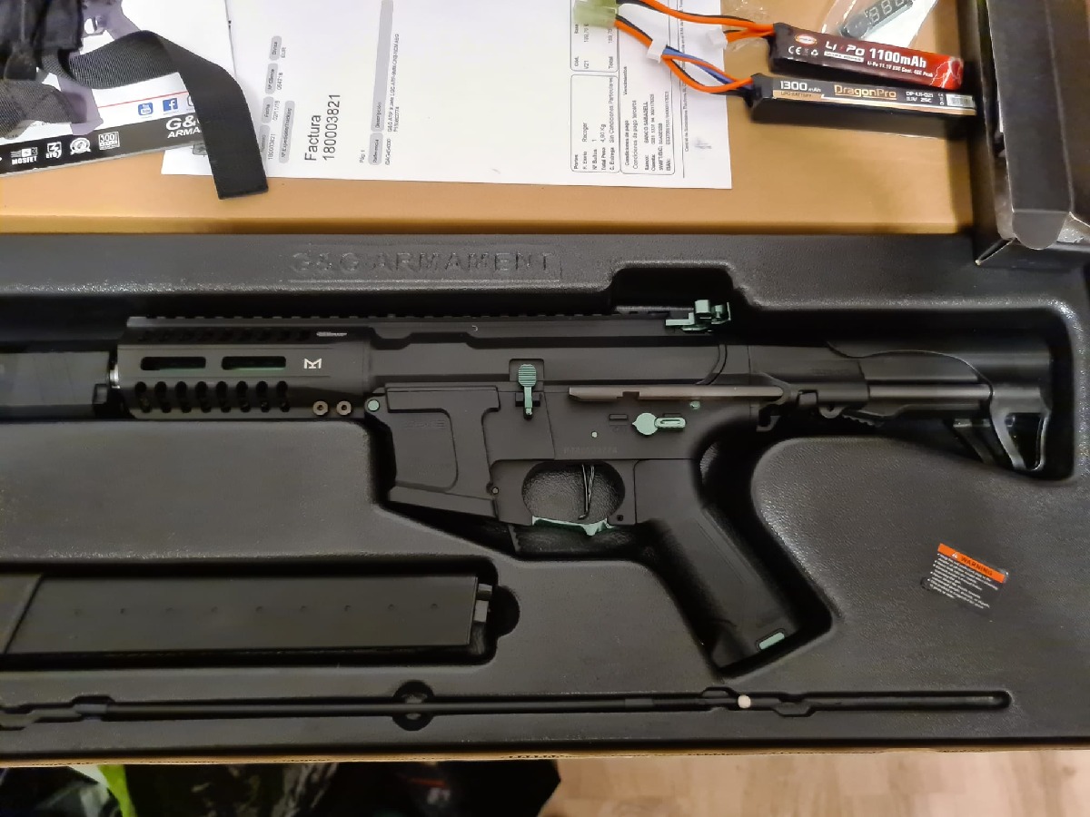 ARP 9 Negra y Verde JADE G&G