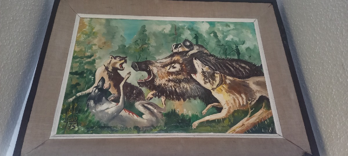 Cuadro Antiguo al Oleo