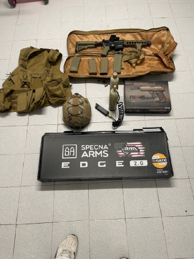 Equipo de Airsoft Completo