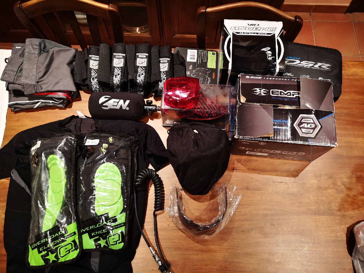 Equipo de Paintball (Speedball)