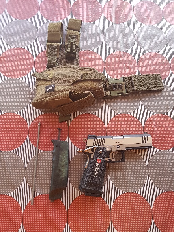Tokyo Marui HI-CAPA 43 OPS aTactical 45 Dual Stainles