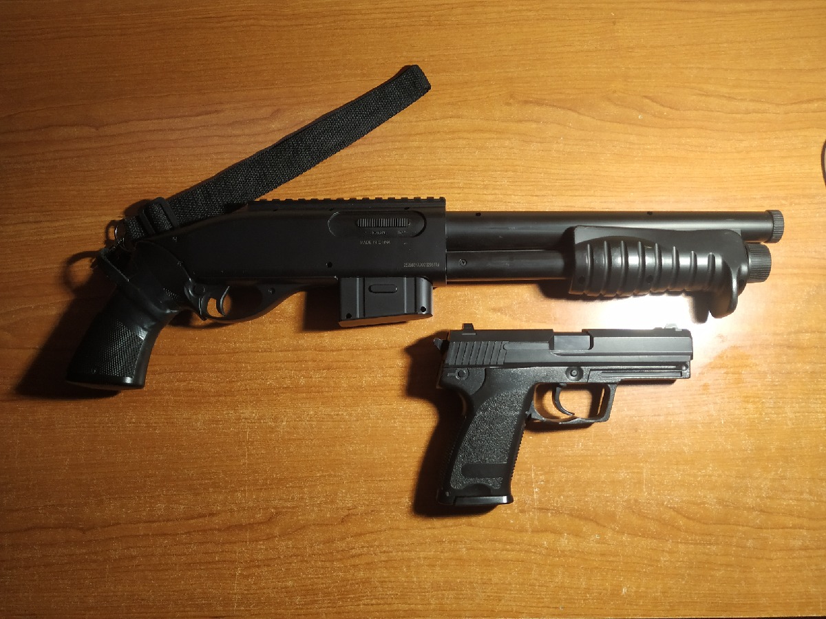 Pack de Muelle (escopeta + pistola)