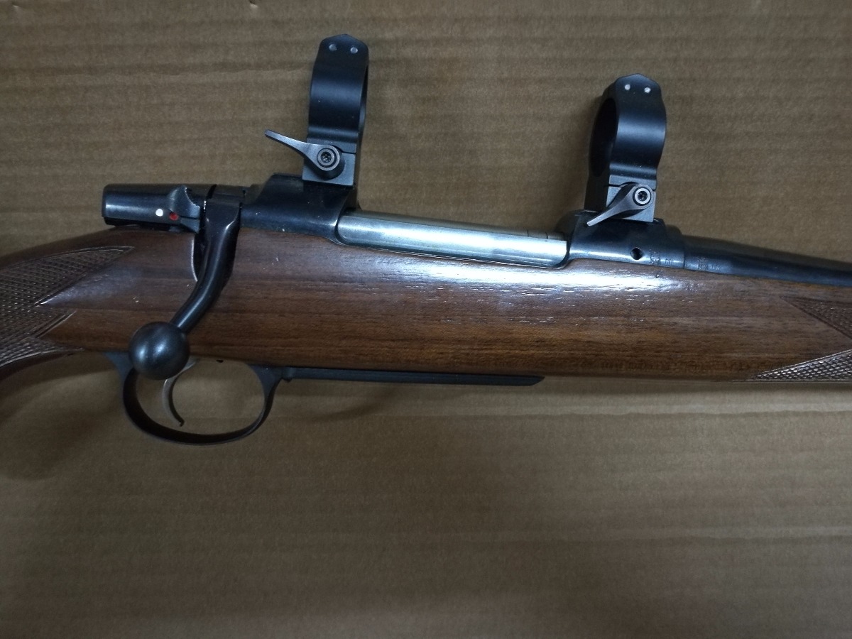 Ceska CZ500 con monturas Warne desmontable