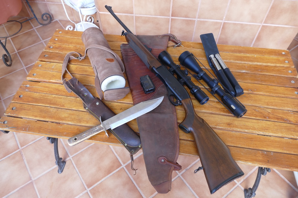 FN Remington 30-08 + mira